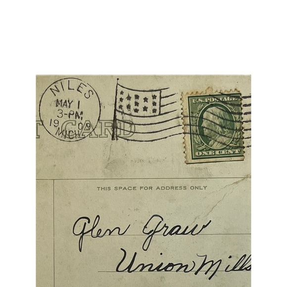 Antique 1909 Ephemera Postcard Humorous Funny Message Naughty Boy Printed Litho - Picture 4 of 6